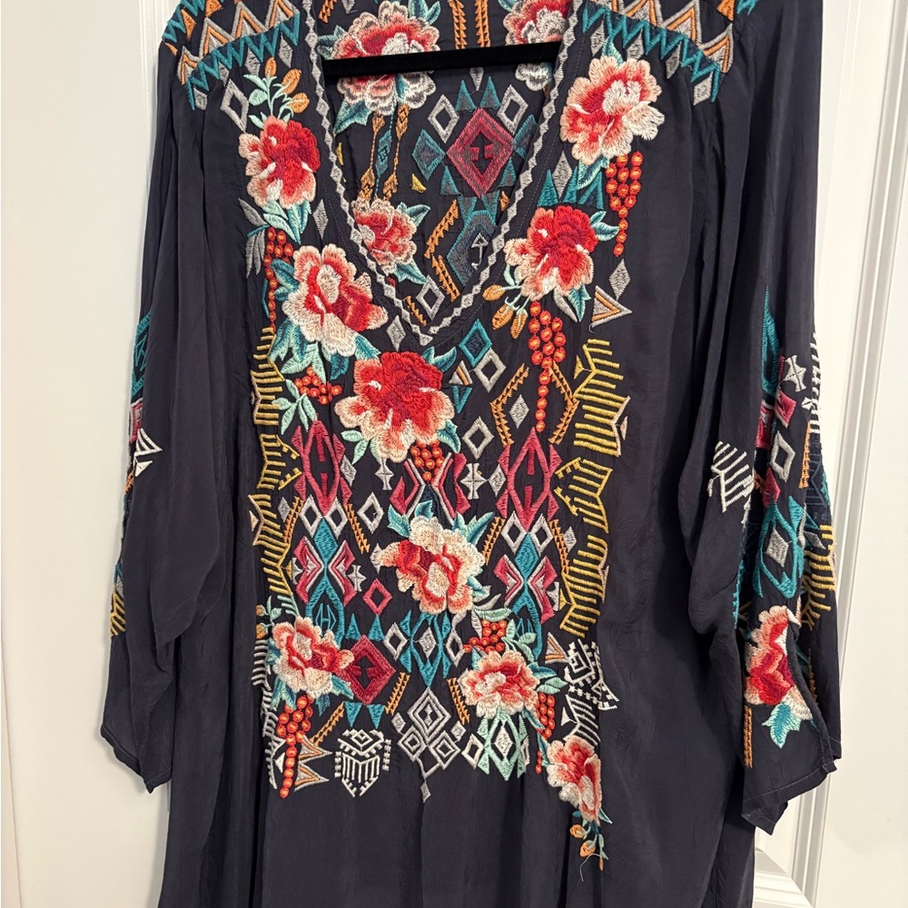 Jonny Was Floral Boho Top